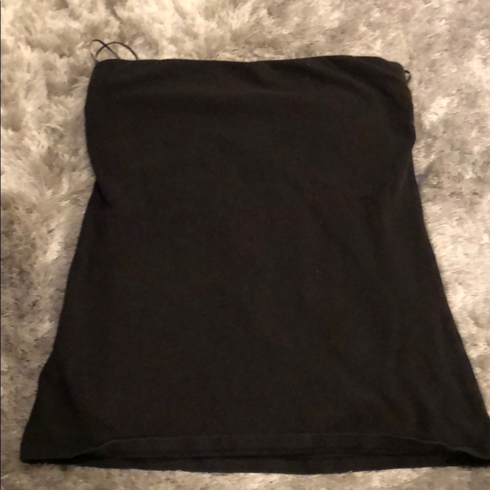🔥 FINAL MARKDOWN Basic black tube top Sz S/M